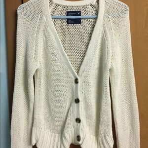 American Eagle off white sweater